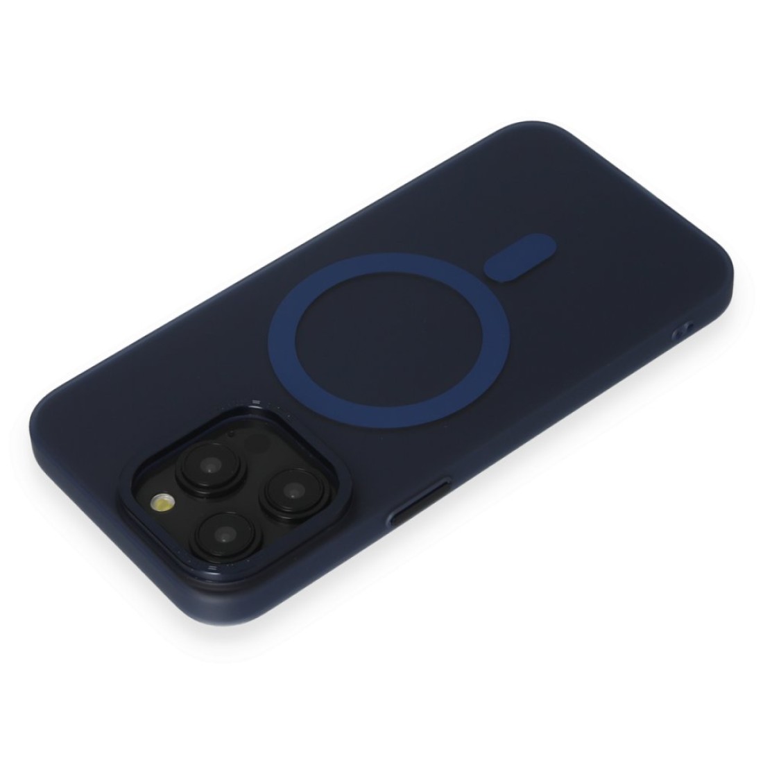 iPhone 15 Pro Max Kılıf Lodos Magneticsafe Mat Kapak - Mavi iPhone 15 Pro Max Kılıf Lodos Magneticsafe Mat Kapak - Mavi