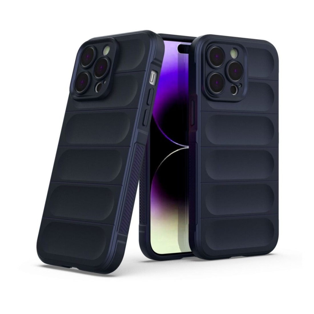  iPhone 15 Pro Max Kılıf Optimum Silikon - Lacivert