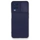  Oppo A54 4G Kılıf Color Lens Silikon - Lacivert