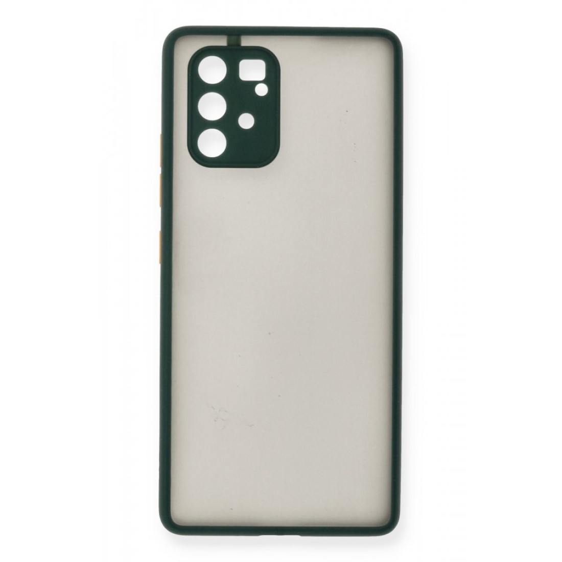 Samsung Galaxy A91 / S10 Lite Kılıf Montreal Silikon Kapak - Yeşil Samsung Galaxy A91 / S10 Lite Kılıf Montreal Silikon Kapak - Yeşil