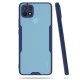  Oppo A15 Kılıf Platin Silikon - Lacivert