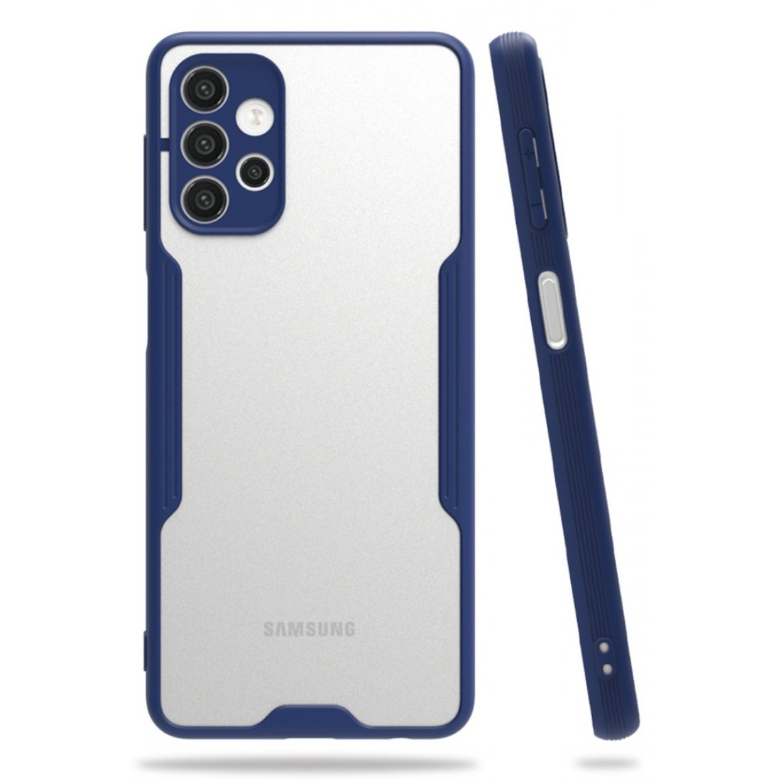  Samsung Galaxy A52S Kılıf Platin Silikon - Lacivert