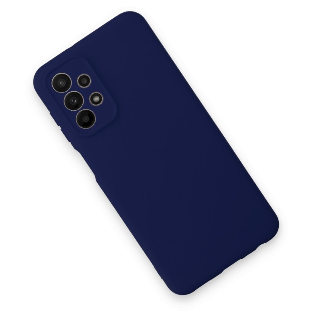  Samsung Galaxy A23 4G Kılıf First Silikon - Lacivert