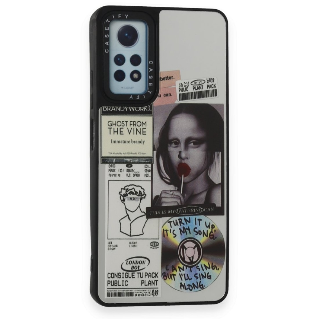  Xiaomi Redmi Note 12 Pro 4G Kılıf Mirror Desenli Kapak - Mirror - 2