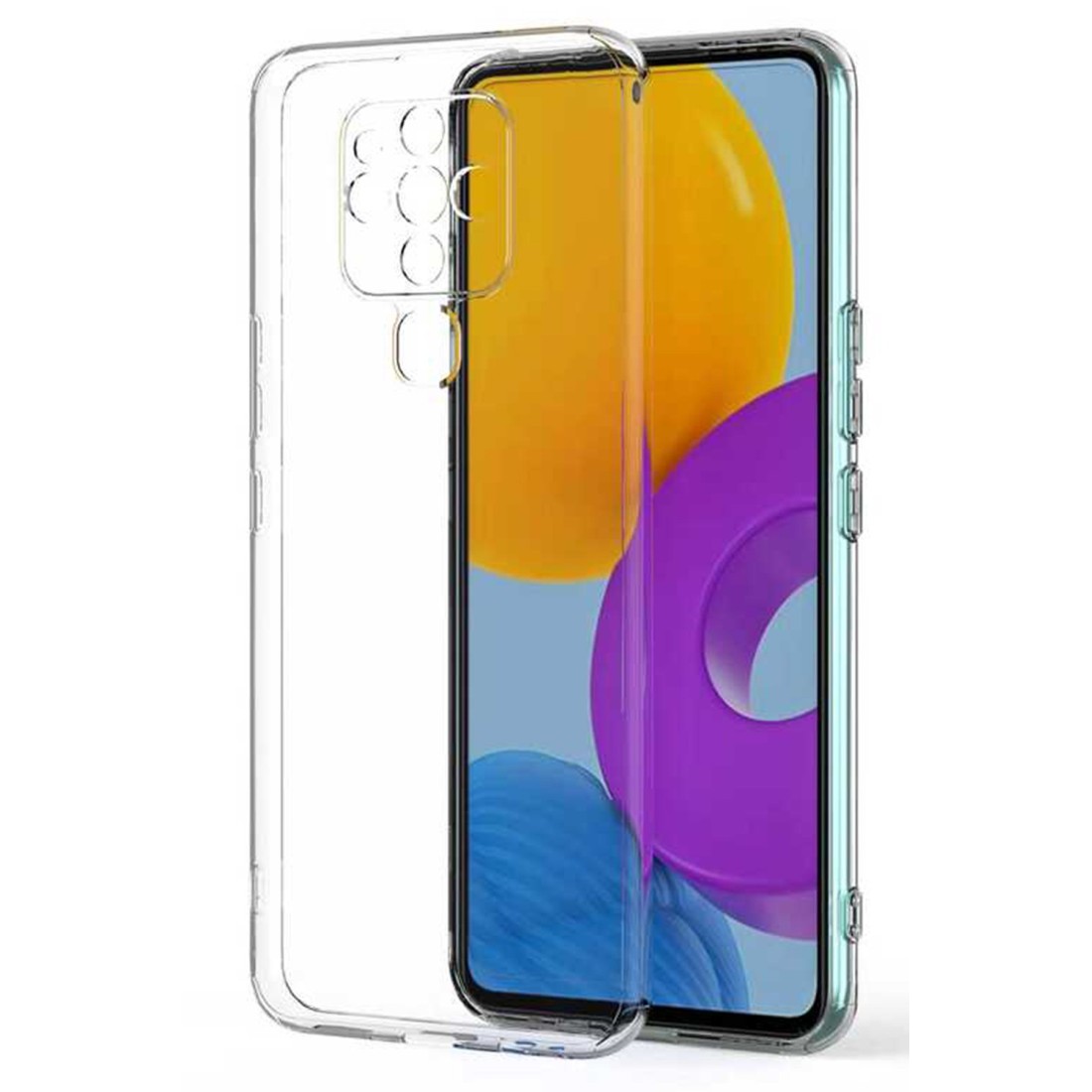  Tecno Camon 16 Kılıf Lüx Şeffaf Silikon