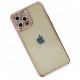 iPhone 12 Pro Kılıf Joke Taşlı Silikon - Pembe iPhone 12 Pro Kılıf Joke Taşlı Silikon - Pembe