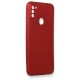 Samsung Galaxy M11 Kılıf First Silikon - Bordo Samsung Galaxy M11 Kılıf First Silikon - Bordo