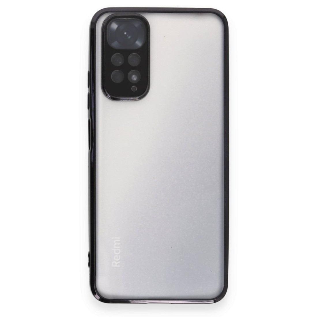  Xiaomi Redmi Note 12S Kılıf Razer Lensli Silikon - Siyah