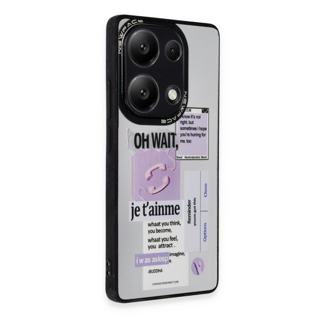  Xiaomi Poco M6 Pro 4G Kılıf Mirror Desenli Kapak - Mirror - 4