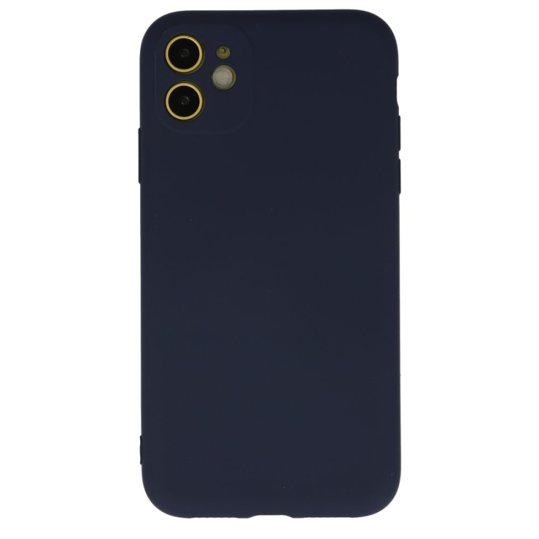  iPhone 12 Mini Kılıf Nano içi Kadife Silikon - Lacivert