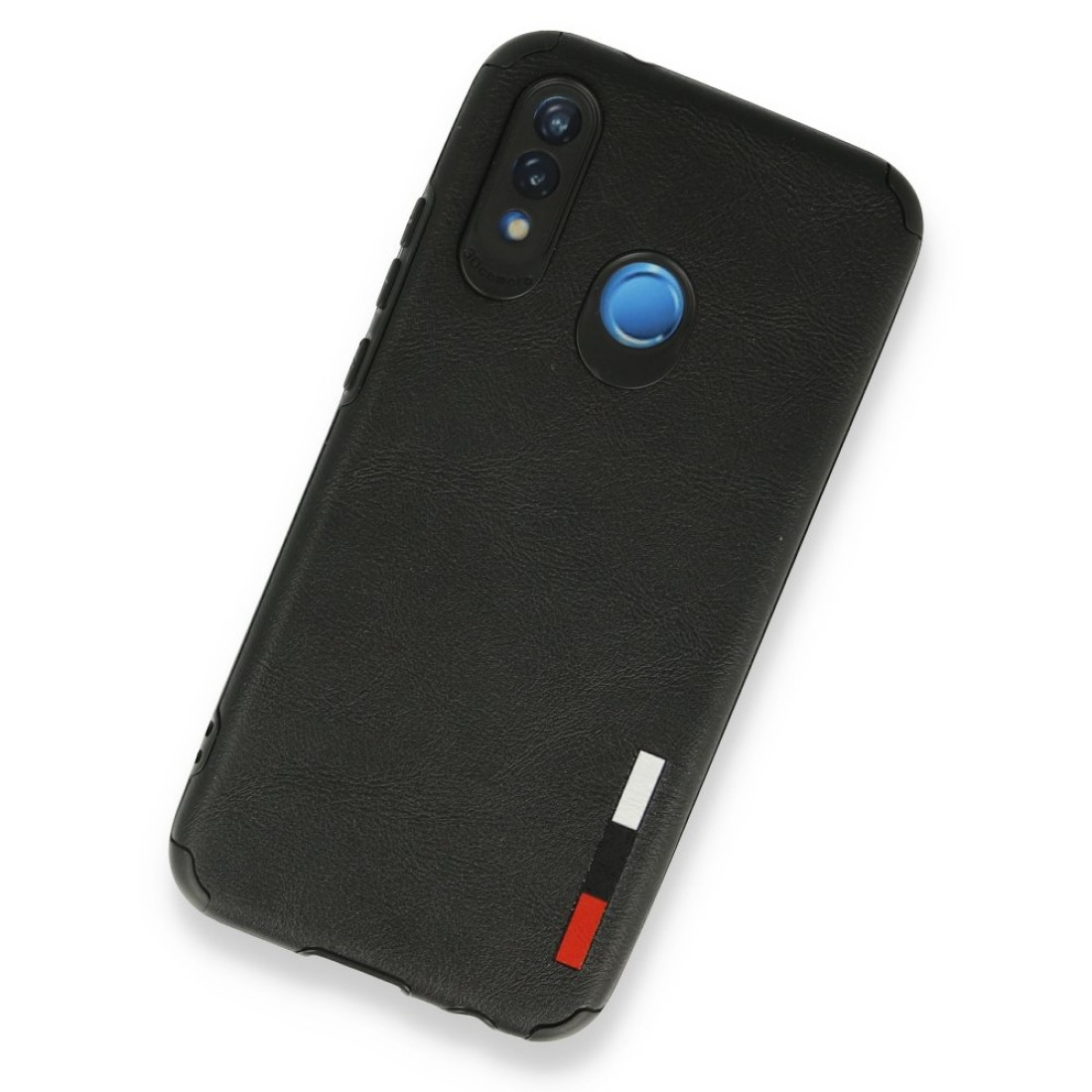  Huawei P20 Lite Kılıf Loop Deri Silikon - Siyah