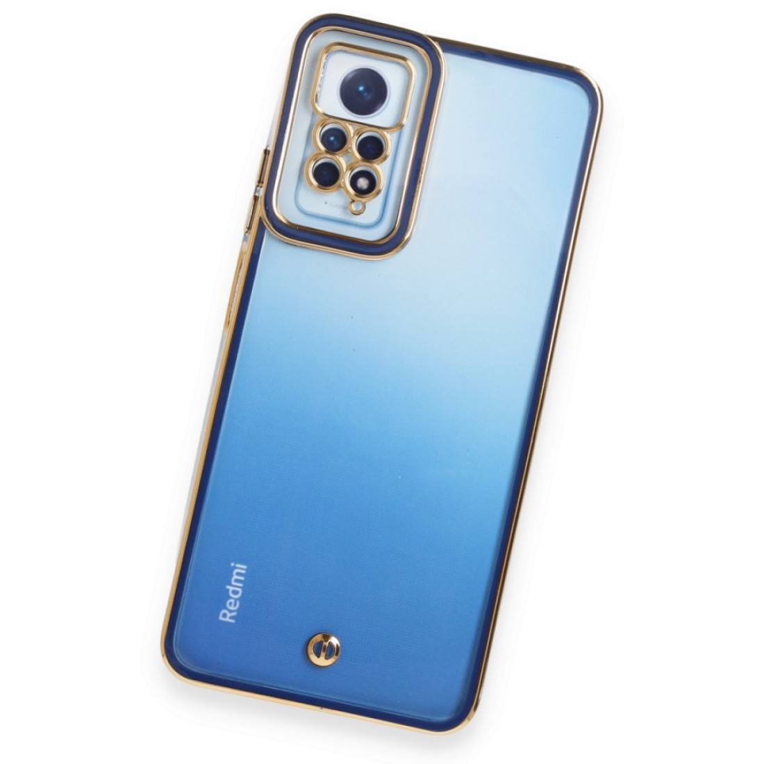 Xiaomi Redmi Note 12 Pro 4G Kılıf Liva Lens Silikon - Mavi Xiaomi Redmi Note 12 Pro 4G Kılıf Liva Lens Silikon - Mavi
