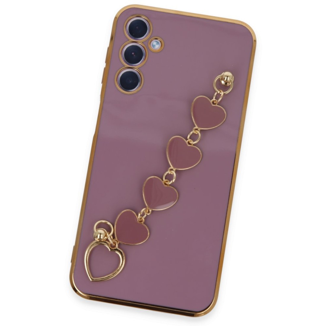 Samsung Galaxy A24 4G Kılıf Esila Silikon - Mor