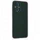  Oppo Reno 7 Lite Kılıf Lansman Glass Kapak - Koyu Yeşil