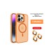Joko iPhone 14 Pro Max Kılıf Flet Lens Magsafe Kapak - Turuncu Joko iPhone 14 Pro Max Kılıf Flet Lens Magsafe Kapak - Turuncu