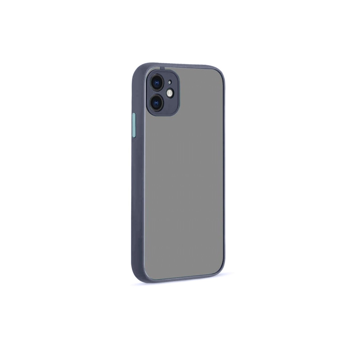  iPhone 12 Kılıf Montreal Silikon Kapak - Gri