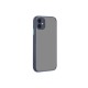  iPhone 12 Kılıf Montreal Silikon Kapak - Gri
