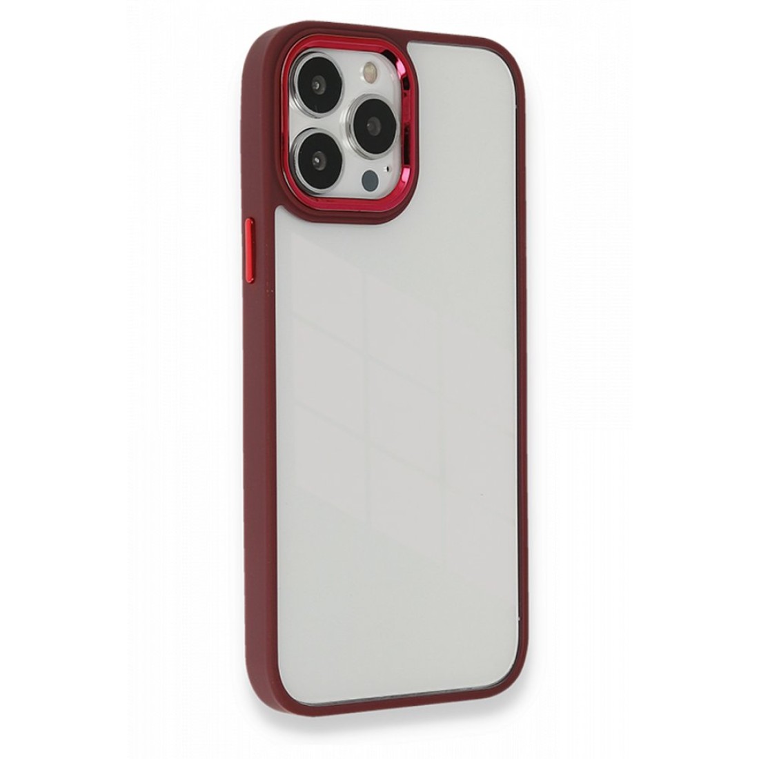  iPhone 14 Pro Max Kılıf Dora Kapak - Kırmızı