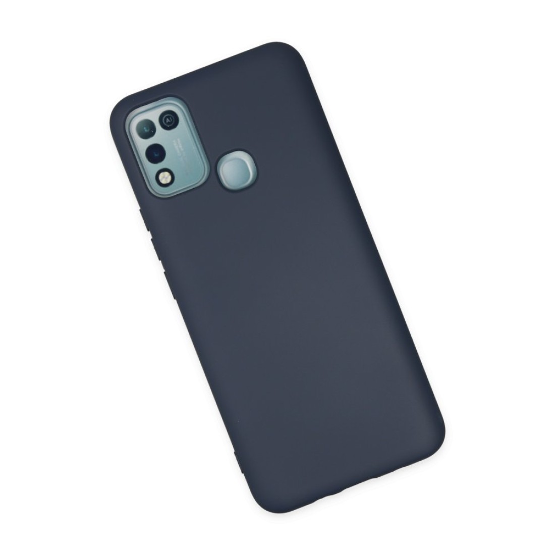  İnfinix Hot 10 Play Kılıf Nano içi Kadife Silikon - Lacivert