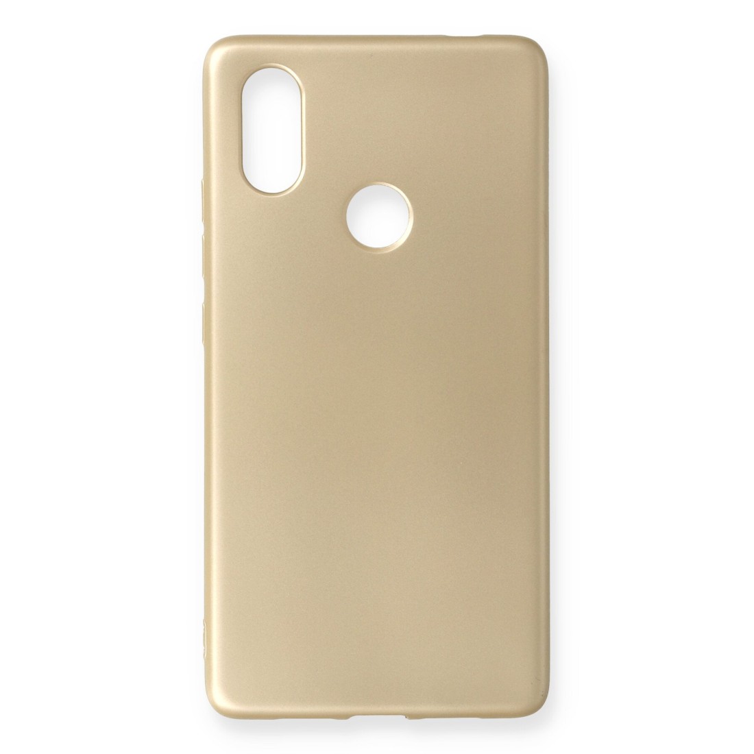  Xiaomi Mi 8 SE Kılıf First Silikon - Gold