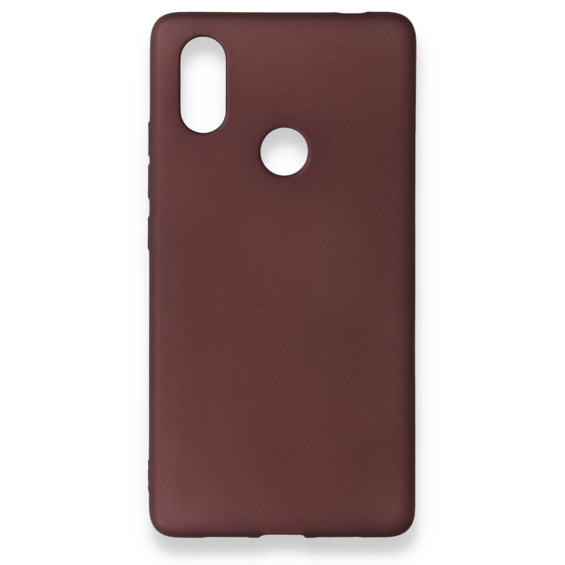  Xiaomi Mi 8 SE Kılıf First Silikon - Mürdüm
