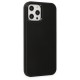 iPhone 12 Pro Kılıf Asya Deri Silikon - Siyah iPhone 12 Pro Kılıf Asya Deri Silikon - Siyah