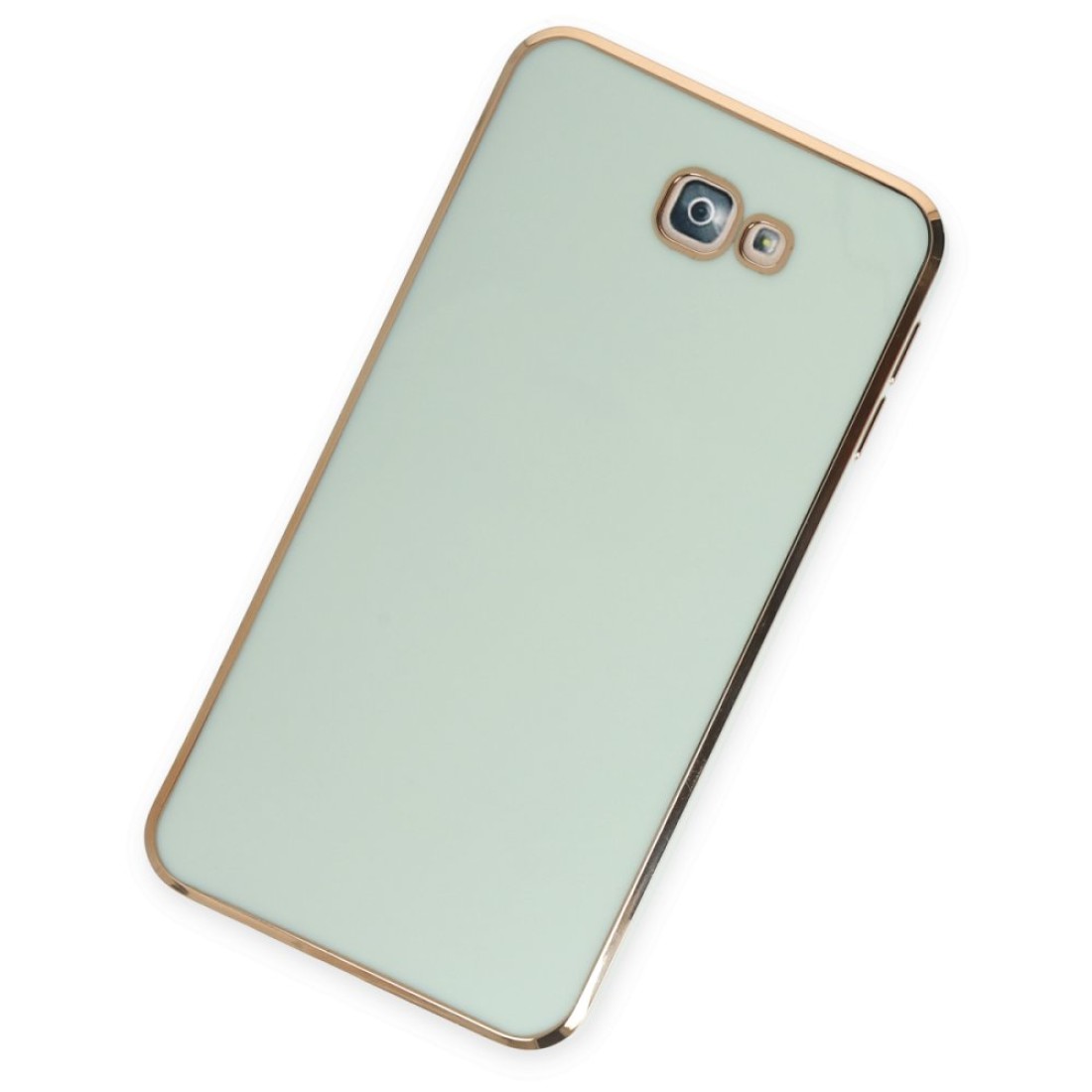  Samsung Galaxy J7 Prime Kılıf Volet Silikon - Açık Yeşil