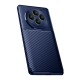 Oppo Reno 11 FS Kılıf Auto Focus Karbon Kapak - Lacivert Oppo Reno 11 FS Kılıf Auto Focus Karbon Kapak - Lacivert