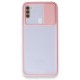 Samsung Galaxy A11 Kılıf Palm Buzlu Kamera Sürgülü Silikon - Pembe Samsung Galaxy A11 Kılıf Palm Buzlu Kamera Sürgülü Silikon - Pembe