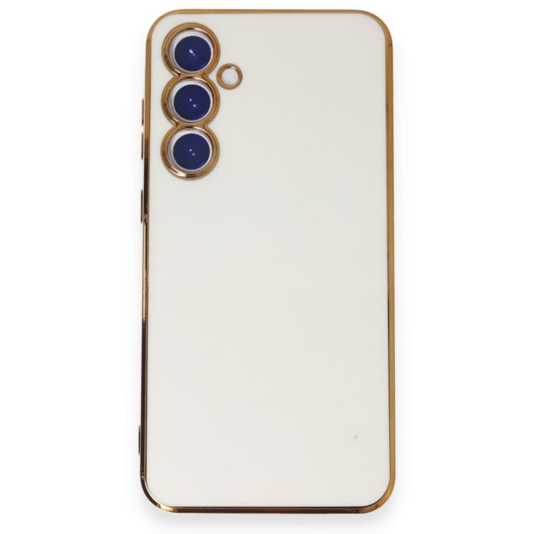  Samsung Galaxy S23 FE Kılıf Volet Silikon - Beyaz