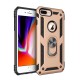 iPhone 7 Plus Kılıf Sofya Yüzüklü Silikon Kapak - Gold iPhone 7 Plus Kılıf Sofya Yüzüklü Silikon Kapak - Gold