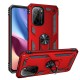 Xiaomi Redmi K40 Kılıf Sofya Yüzüklü Silikon Kapak - Kırmızı Xiaomi Redmi K40 Kılıf Sofya Yüzüklü Silikon Kapak - Kırmızı