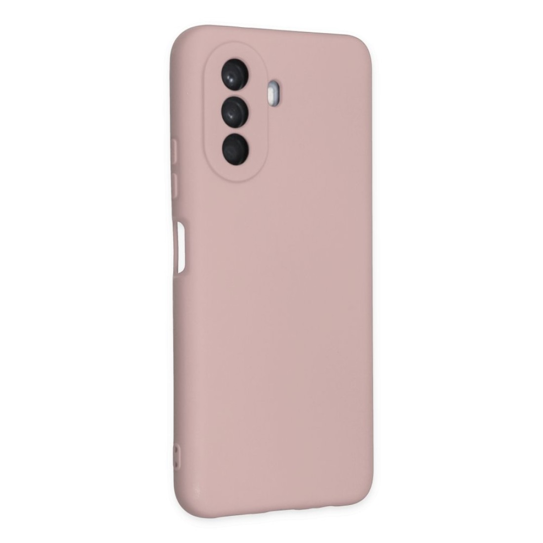  Huawei Nova Y70 Kılıf Nano içi Kadife Silikon - Pudra