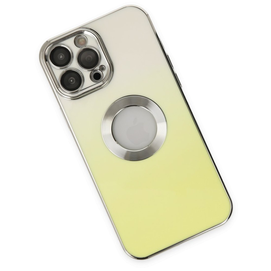  iPhone 13 Pro Max Kılıf Best Silikon - Sarı