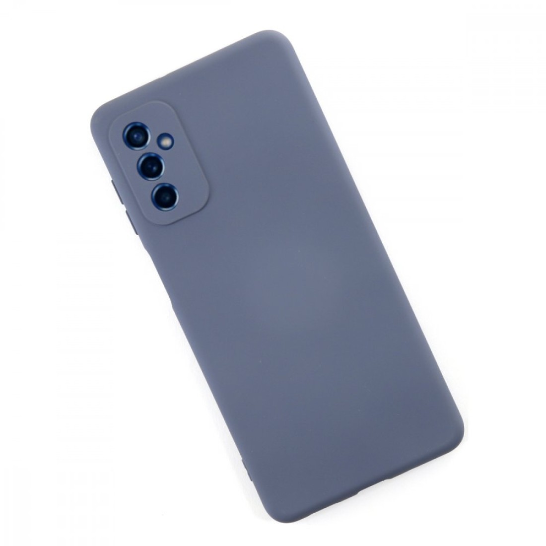  Samsung Galaxy M52 5G Kılıf Nano içi Kadife Silikon - Gri