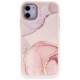 iPhone 12 Kılıf Moda Simli Kapak - Rose iPhone 12 Kılıf Moda Simli Kapak - Rose