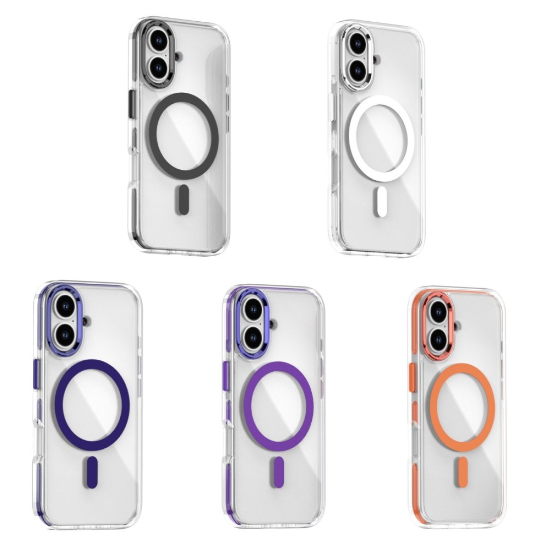 Joko iPhone 16 Bella Magsafe Kapak - Gri Joko iPhone 16 Bella Magsafe Kapak - Gri