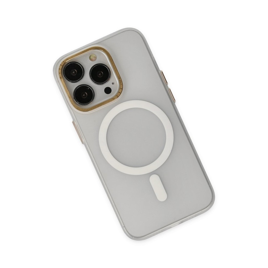  iPhone 14 Pro Max Kılıf Lodos Magneticsafe Mat Kapak - Şeffaf