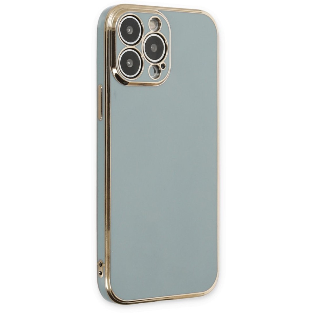  iPhone 14 Pro Kılıf Volet Silikon - Açık Yeşil