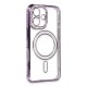 iPhone 16 Kılıf Joke Simli Magneticsafe Kılıf - Derin Mor iPhone 16 Kılıf Joke Simli Magneticsafe Kılıf - Derin Mor