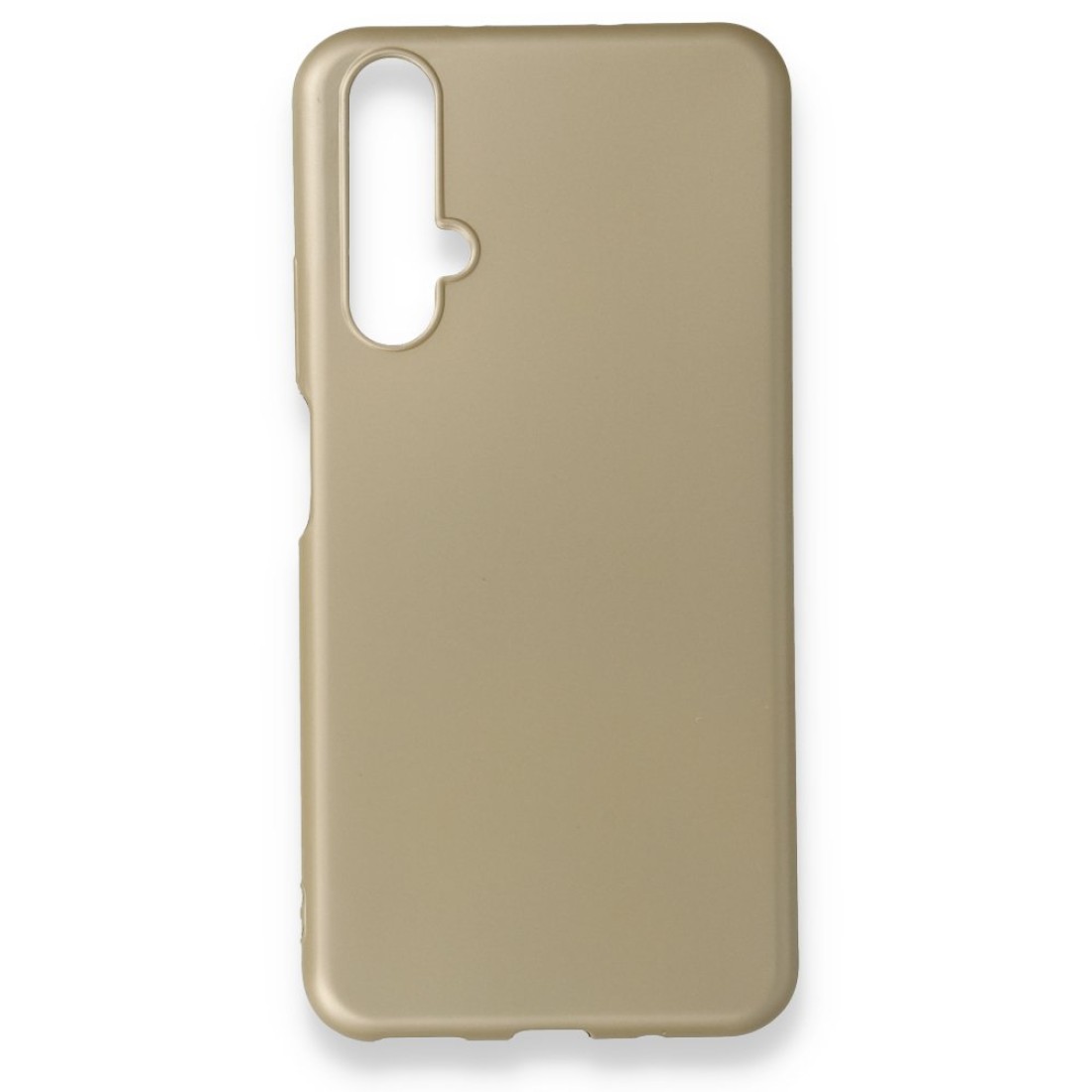  Huawei Honor 20 Kılıf First Silikon - Gold