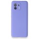  Xiaomi Mi 11 Kılıf First Silikon - Lila