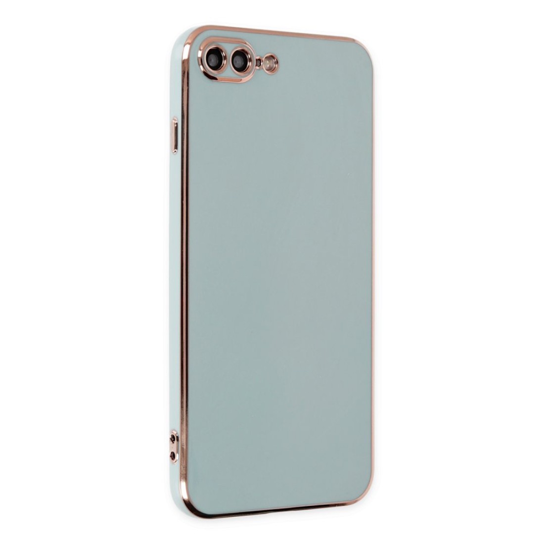  iPhone 7 Plus Kılıf Volet Silikon - Açık Yeşil