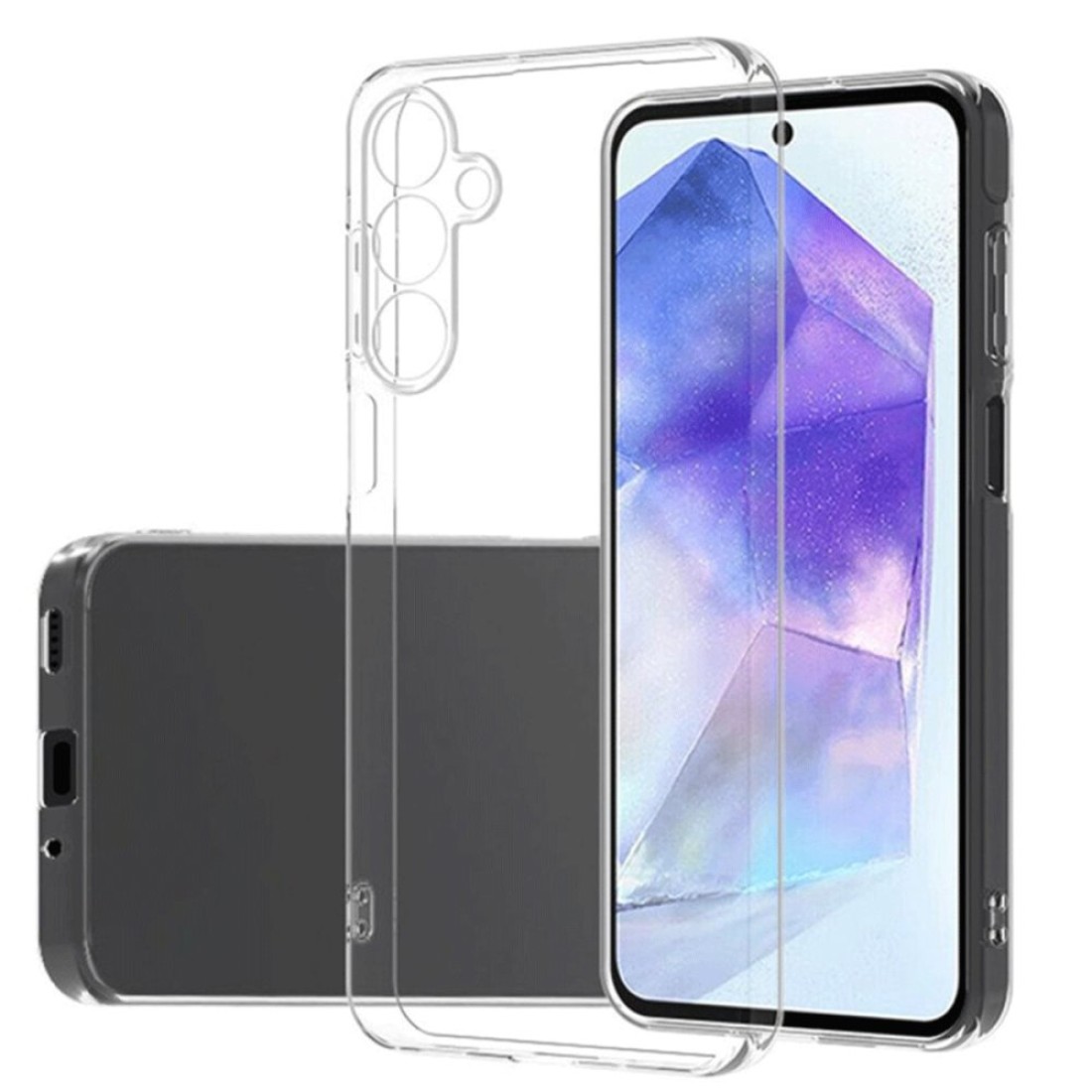  Samsung Galaxy A16 5G Kılıf Lüx Şeffaf Silikon