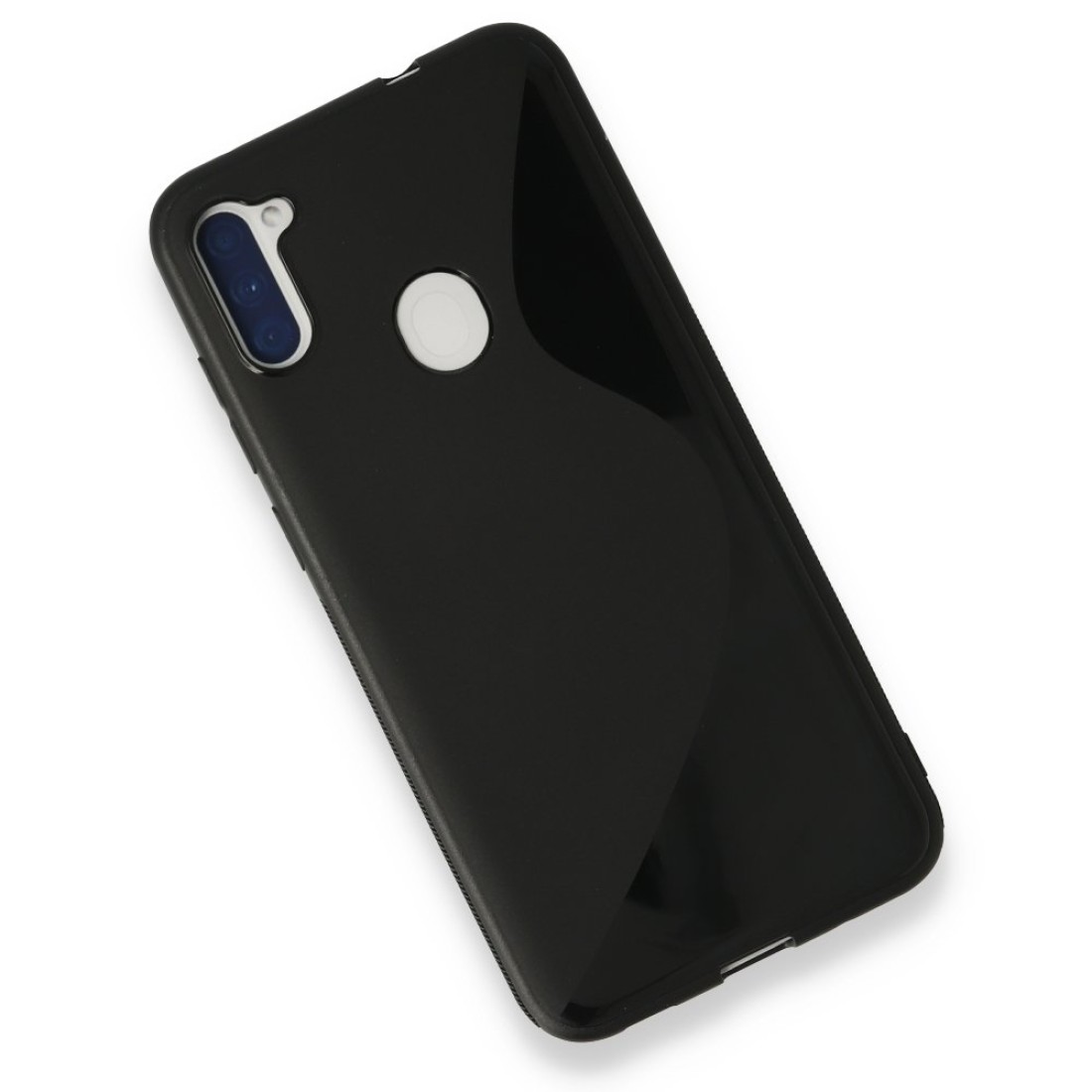 Samsung Galaxy M11 Kılıf S Silikon - Siyah Samsung Galaxy M11 Kılıf S Silikon - Siyah