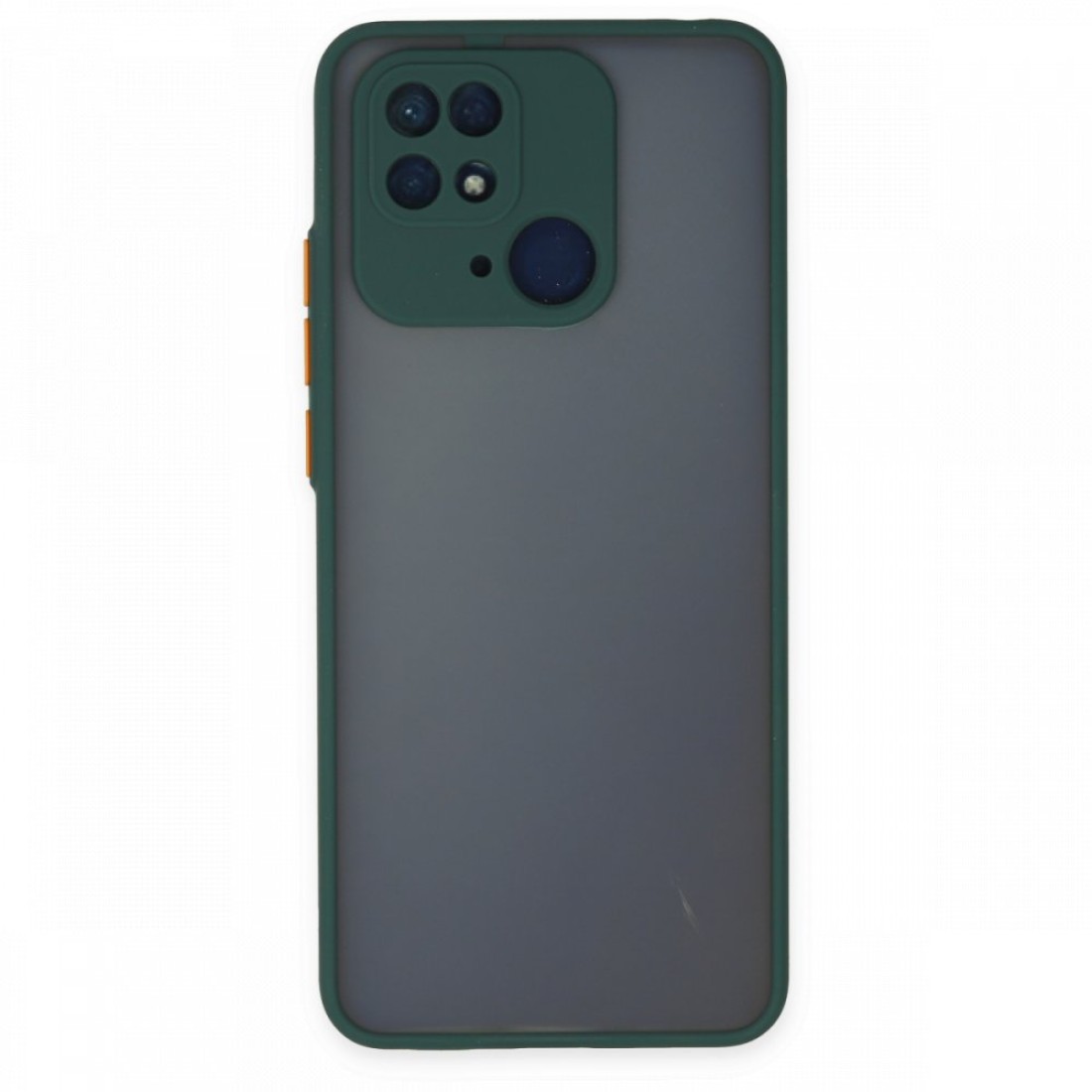  Xiaomi Redmi 10C Kılıf Montreal Silikon Kapak - Yeşil