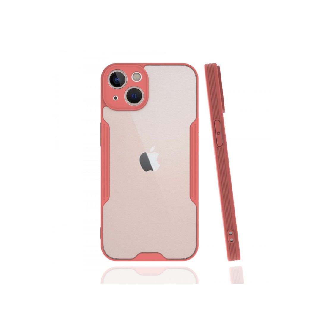  iPhone 13 Kılıf Platin Silikon - Pembe