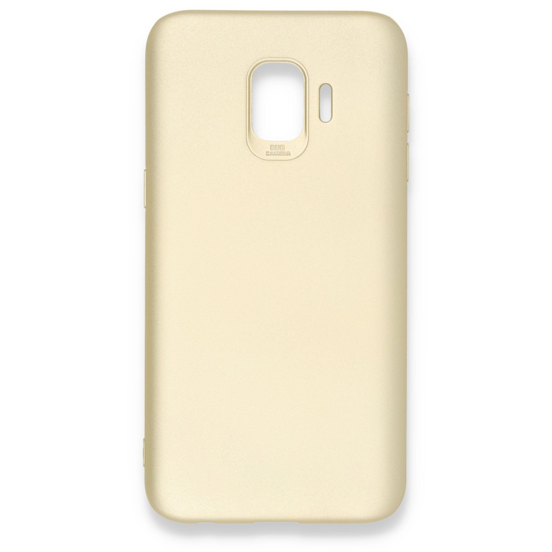  Samsung Galaxy J2 Core Kılıf First Silikon - Gold