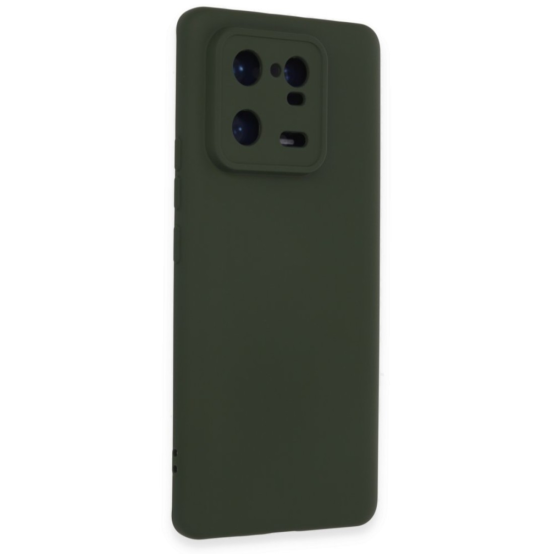  Xiaomi Mi 13 Pro Kılıf Nano içi Kadife Silikon - Koyu Yeşil
