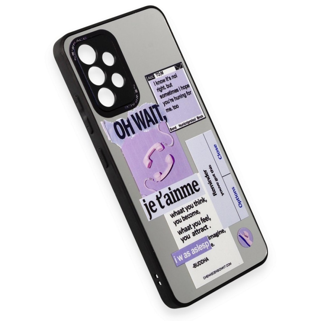  Samsung Galaxy A52S Kılıf Mirror Desenli Kapak - Mirror - 4